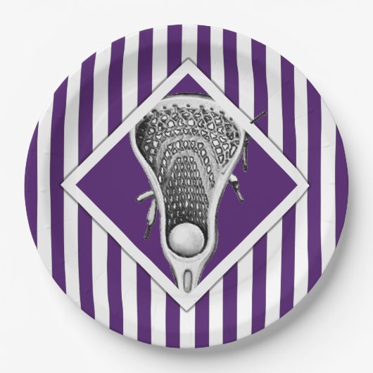 Lacrosse Party Paper Teller (Vorderseite)