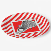 Lacrosse Party Paper Teller (Schrägansicht)