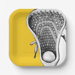 Lacrosse Party Pappteller