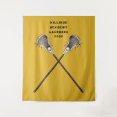 Lacrosse Party Senior Night Wandteppich (Vorderseite)