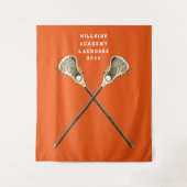 Lacrosse Party Senior Night Wandteppich (Vorderseite)