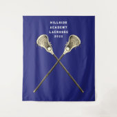Lacrosse Party Senior Night Wandteppich (Vorderseite)