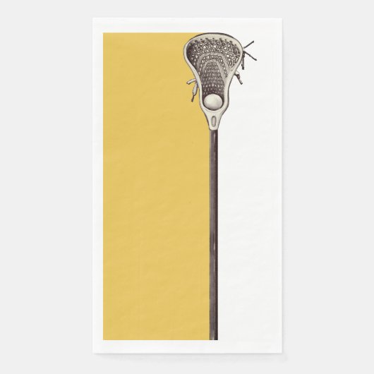 Lacrosse-Party Serviette (Vorderseite)