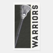Lacrosse-Party Serviette (Vorderseite)