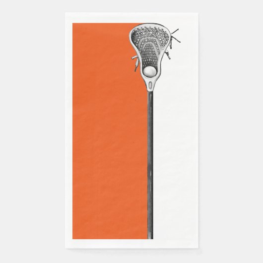 Lacrosse-Party Serviette (Vorderseite)