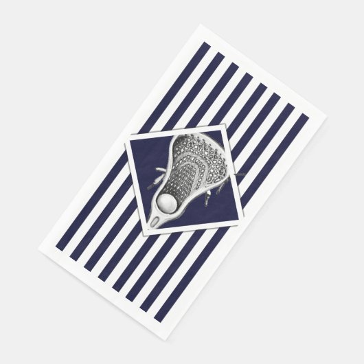 Lacrosse Party Serviette (Ecke)