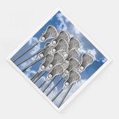 Lacrosse Party Serviette (Ecke)