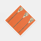 Lacrosse Party Serviette (Ecke)