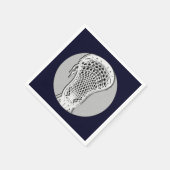 Lacrosse Party Serviette (Ecke)