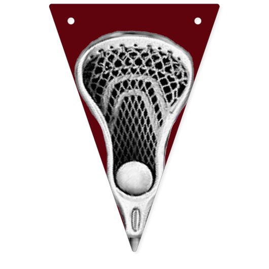 Lacrosse Party Wimpelkette (Dritte Fahne)