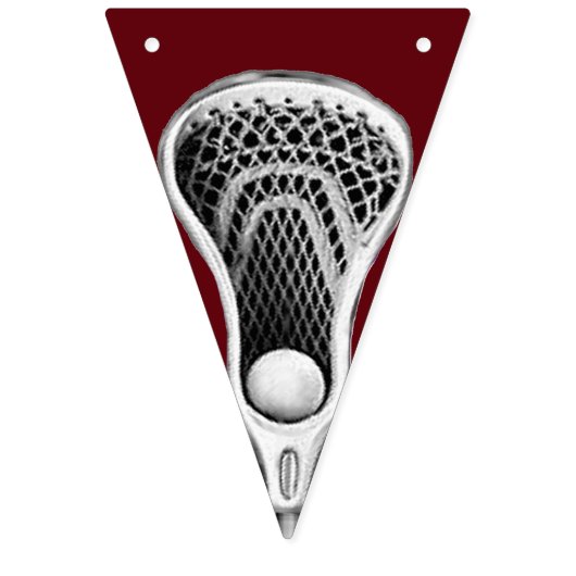 Lacrosse Party Wimpelkette (Zweite Fahne)