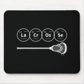 Lacrosse Periodic Table of Elements Chemistry Gift Mousepad