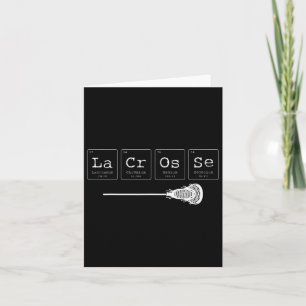 Lacrosse - Periodische Tabelle der Elemente Chemie Karte