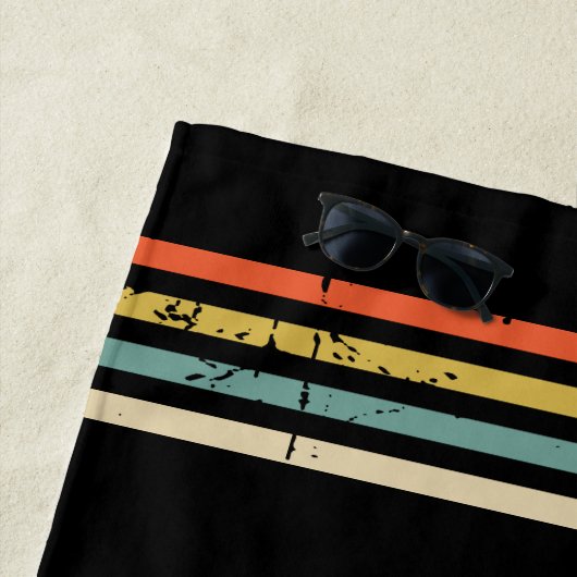 Lacrosse Personalisiert Strandtuch (Beispiel)