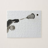 Lacrosse Player 3 Puzzle (Horizontal)