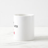 Lacrosse Player Badass Kaffeetasse (Mittel)