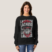 Lacrosse Player Coach Graphic Sweatshirt (Vorne ganz)