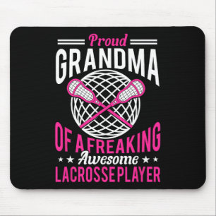 Lacrosse Player Coach Oma Großmutter 1 Mousepad