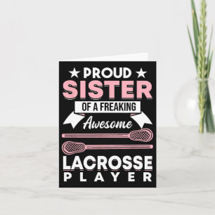 Lacrosse Player Coach Sister 1 Karte