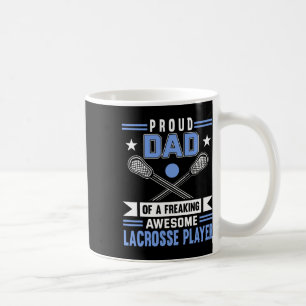 Lacrosse Player Coach Vater Vater Kaffeetasse