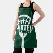 Lacrosse Player CUSTOM TEXT Team Mesh Sport Stick Schürze (InSitu)