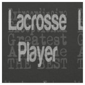 Lacrosse Player Extraordinator Stoff (Nahaufnahme)