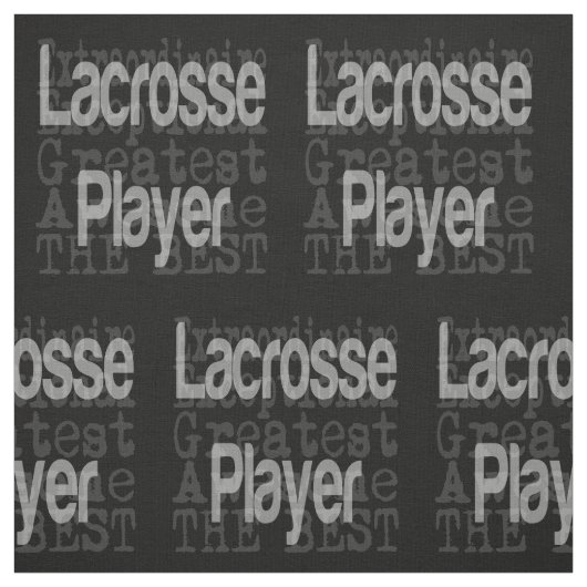Lacrosse Player Extraordinator Stoff (Muster)