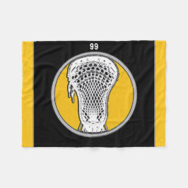 Lacrosse Player Fleecedecke