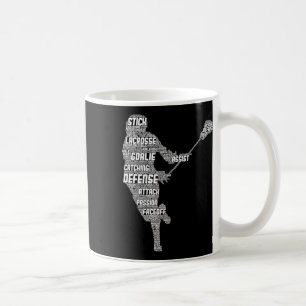 Lacrosse Player Jugend Kinder Männer Jungen 1 Kaffeetasse