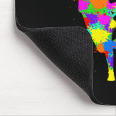 Lacrosse Player Kids Boys Jugend Mousepad (Ecke)