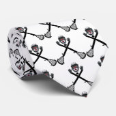 Lacrosse Player Krawatte (Gerollt)