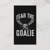Lacrosse Player Lax Goalie Stick Helm Sport Spaß Visitenkarte (Vorderseite)