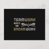 Lacrosse Player Lax Sport Teamwork Funny Geschenk Postkarte (Vorderseite)