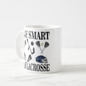 Lacrosse Player Sports Kaffeetasse (Vorderseite Links)