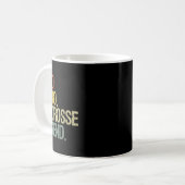 Lacrosse Player Vater Kaffeetasse (Vorderseite Links)