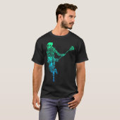 Lacrosse Player Youth Men Boys Kinder  T-Shirt (Vorne ganz)