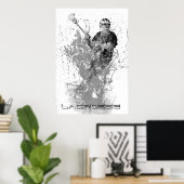 Lacrosse Poster (Heimbüro)