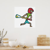 Lacrosse Poster (Küche)