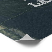 Lacrosse Poster mit Attitude! (Ecke)