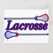 Lacrosse Postkarte (Vorderseite)