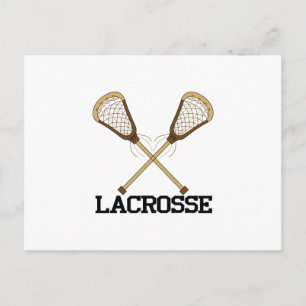 Lacrosse Postkarte