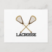 Lacrosse Postkarte (Vorderseite)