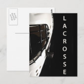 Lacrosse Postkarte (Vorne/Hinten)
