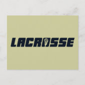 Lacrosse Postkarte (Vorderseite)