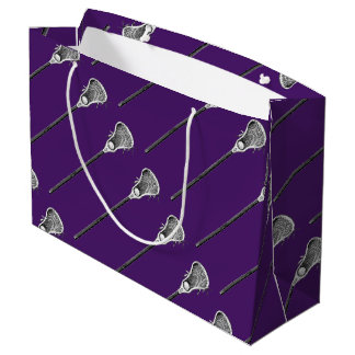 Lacrosse Purple Große Geschenktüte