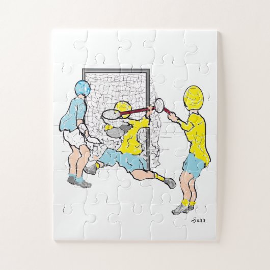 Lacrosse-Puzzle  Puzzle (Vertikal)