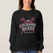 Lacrosse Queen Player Sweatshirt (Vorderseite)