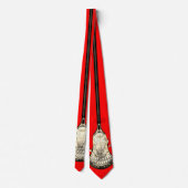 Lacrosse Red Neck Tie Krawatte (Rückseite)