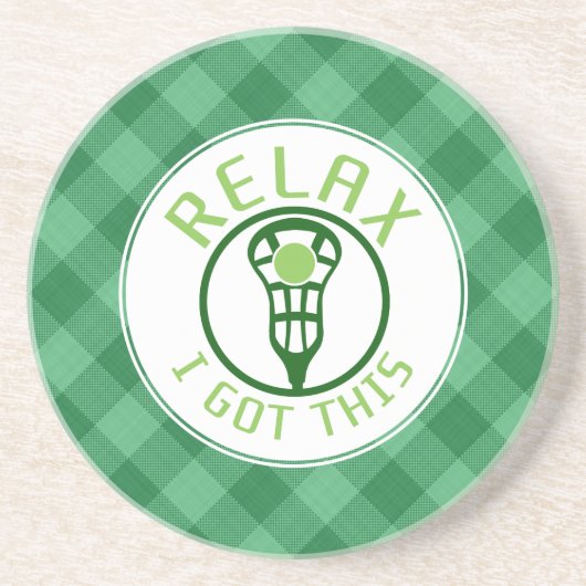 Lacrosse ReLAX I Got diesen Stone-Untersetzer Untersetzer (Vorne)