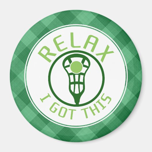 Lacrosse ReLAX Ich Got dieses Magnet (Vorne)